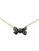 Collier POMELLATO. Collection "Forever", collier 2 ors et diamants noirs 58 Facettes