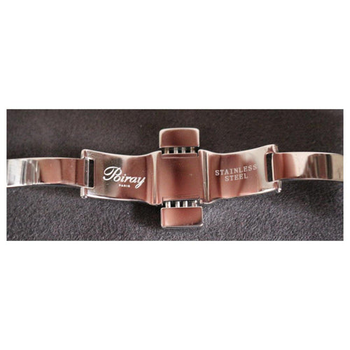 Montre POIRAY - Montre Ma Première Manchette Acier Et Diamants 58 Facettes 284