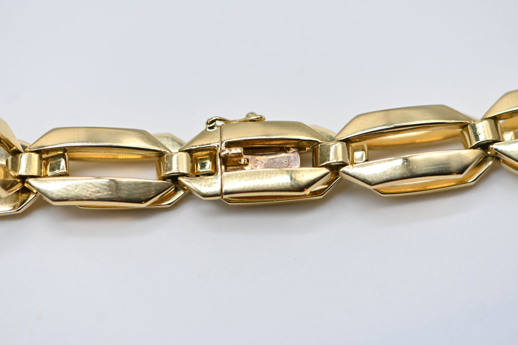 Bracelet vintage circa 50 or jaune