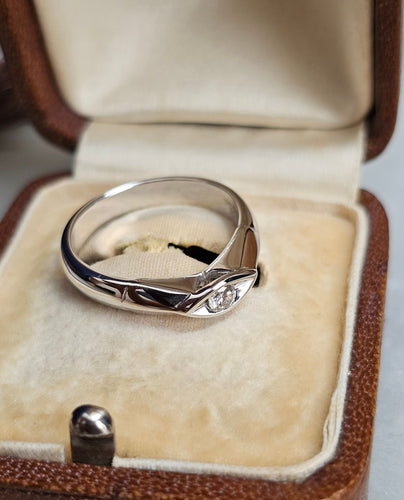 Bague 53 Bague Solitaire Diamant 0.10ct 58 Facettes 630