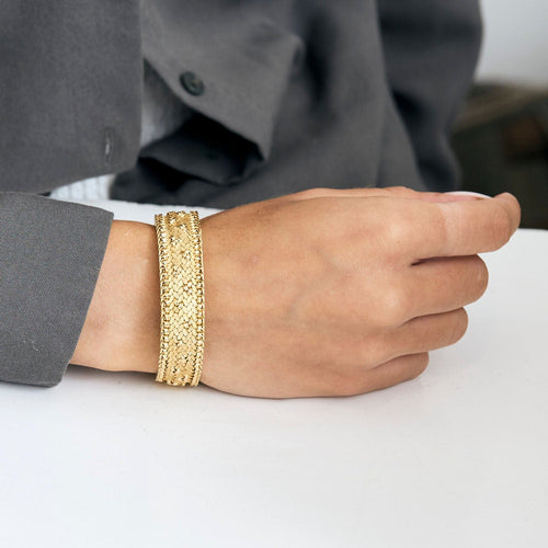 Bracelet Bracelet en Or jaune 18k 58 Facettes ALE4407