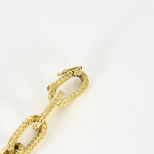 Bracelet Bracelet chaîne d'ancre en or jaune 58 Facettes BEA3739