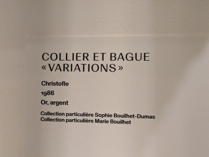 Bague 49 CHRISTOFLE - bague ‘Variations’ 1986 or jaune, argent, aigue marine 58 Facettes