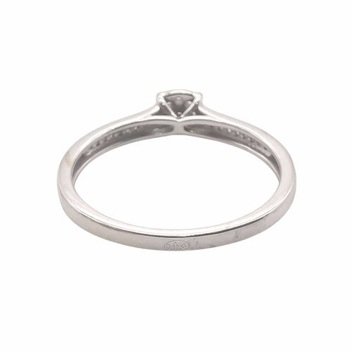 Bague 54 Bague solitaire or & Diamants 58 Facettes