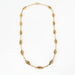 Collier Collier or jaune maillons filigranés 58 Facettes BG2