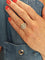 Bague 52 Bague fleur or blanc et diamants 58 Facettes 087651