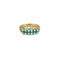 Bague 51 Bague en Or jaune et turquoise 58 Facettes EPI1253