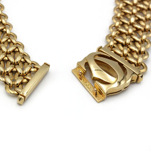 Collier CARTIER - Collier Pénélope Double C Or jaune 58 Facettes 250222R