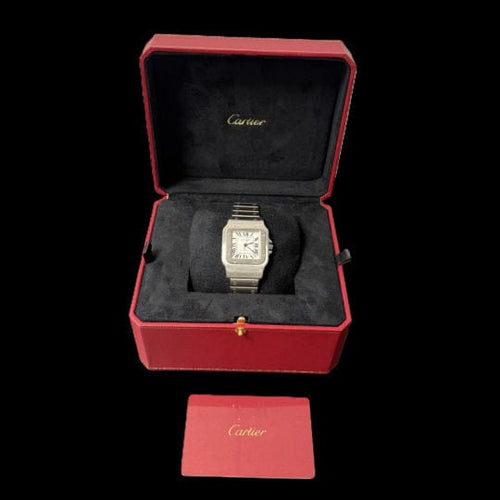 Montre Cartier Montre Santos Galbée Xl 58 Facettes MT44433
