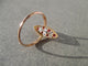 Bague 55 Bague Marquise XIXe Or rose, Platine, Diamants, Rubis naturels 58 Facettes