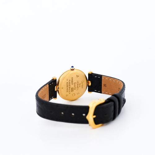 Montre CARTIER - Montre Must Vendôme - Lemon roman dial - SM 58 Facettes