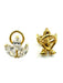 Earrings Yellow gold and 2,40ct shuttle diamond earrings 58 Facettes