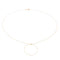 Collier Ginette NY Collier Circle on Chaine Or rose 58 Facettes 2322871CN