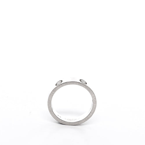 Bague 66 CARTIER - Alliance Love Platine 1 diamant 58 Facettes 93801