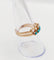 Bague 56.5 Bague antique or rose 18k perles et turquoises (circa 1900) 58 Facettes A05999