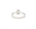 Bague Bague solitaire avec diamant taille ovale de 0,43 ct 58 Facettes 10037