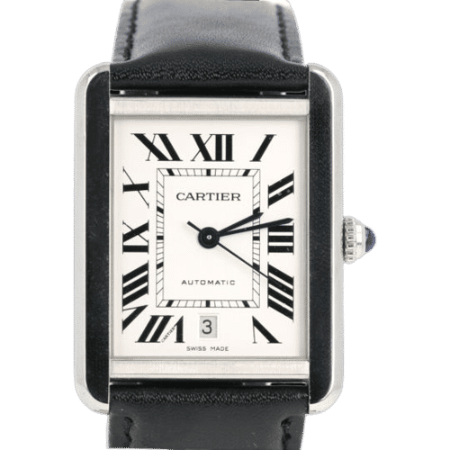 Montre Cartier Montre Tank Solo Xl 58 Facettes MT44351