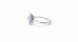 Bague 58 Bague marguerite diamants or blanc 58 Facettes Bag.marg-1680