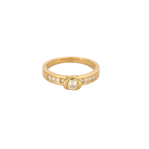 Bague 62 Mauboussin - Bague Swann Princess en or jaune et diamant 58 Facettes LP1156