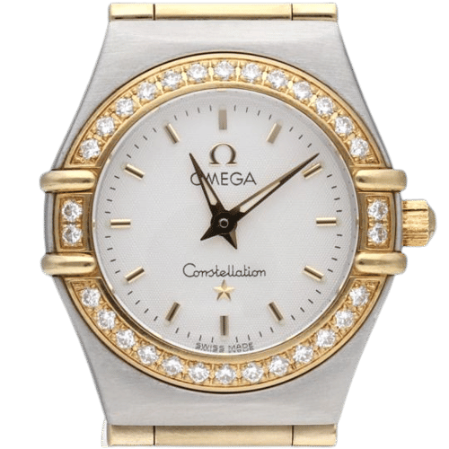 Montre Omega Montre Constelation Mini Or Jaune 18 K / Acier 58 Facettes MT44491