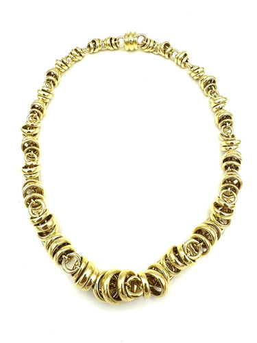 Collier POMELLATO. Collier or jaune 18K 58 Facettes