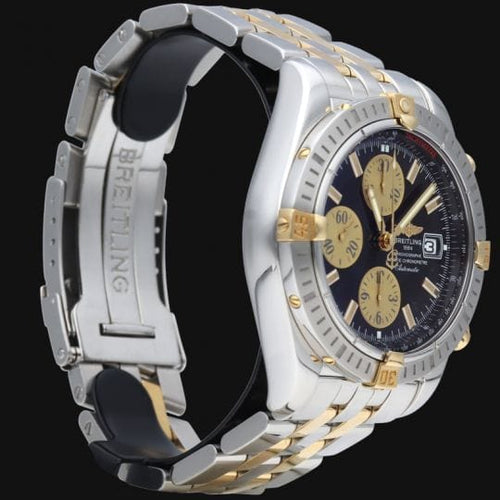 Montre Montre chronographe Breitling Chronomat Evolution 58 Facettes MT42121