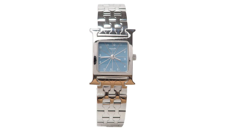 Montre Montre Hermès Heure H acier 58 Facettes 31933