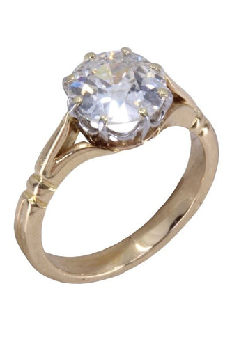 Bague 50 SOLITAIRE DIAMANT 1.60 CARAT 58 Facettes 086021