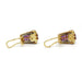 Boucles d'oreilles Boucles d'oreilles or jaune diamants rubis 58 Facettes 220219R