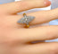 Bague 50 Bague marquise en or jaune et diamants, vers 1900 58 Facettes AB653