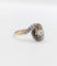 Bague 53 Bague tourbillon antique en or 18k et platine et diamants (circa 1900) 58 Facettes A06348