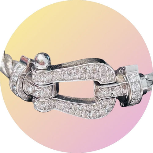 Bracelet FRED - Bracelet Force 10 boucle diamants 58 Facettes 258992
