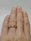 Bague 52.5 Demie alliance ornée de rubis et diamants 58 Facettes