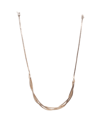 Collier Torsadé Or 18K