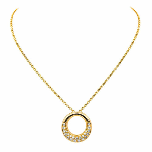 Collier Collier Or jaune Diamant 58 Facettes 4688974CN