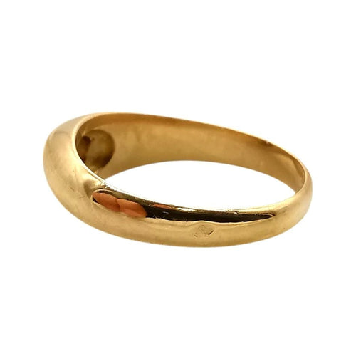 Bague 51 Bague or jaune et diamant 58 Facettes