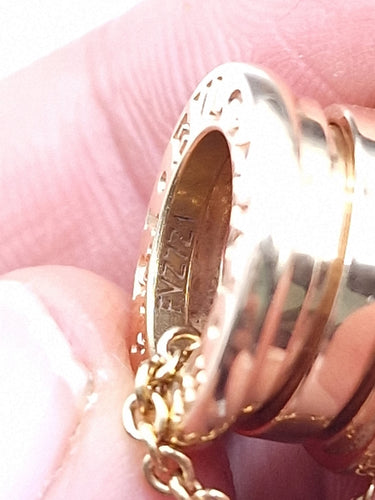 Collier Collier Bvlgari Bzero1 en or rose 18 carats 58 Facettes