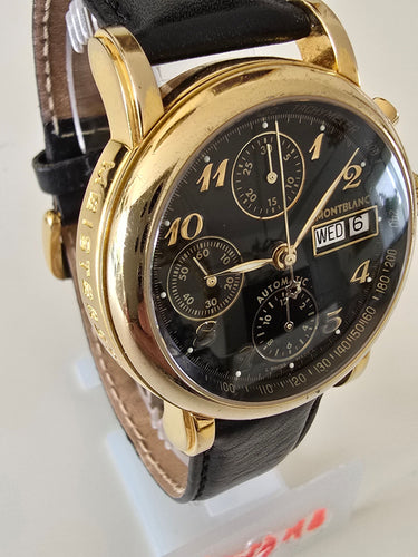 Montre Montblanc - Montre Chronographe Meisterstuck avec coffret 58 Facettes