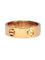 Bague 54 Cartier - Bague Love moyen modèle en or rose 18k 58 Facettes 1338