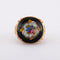 Bague 54 Bague ancienne or jaune et porcelaine 58 Facettes