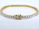 Bracelet Bracelet de tennis en or serti de diamants de 1,20 carat 58 Facettes 2149
