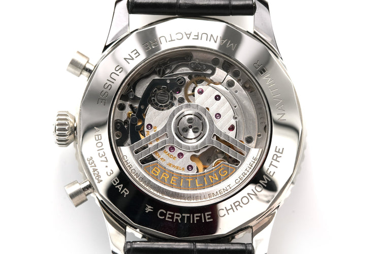 Montre Breitling - Navitimer B01 Chronograph 46mm AB0137 - Full Set 58 Facettes Breitling