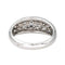 Bague 52.5 Bague  Jonc  Or blanc Diamant 58 Facettes 4553818CN