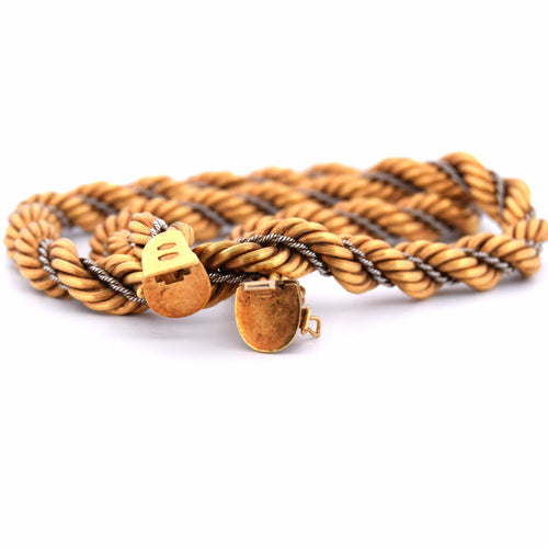 Collier Collier en or jaune 18 carats - 64 g 58 Facettes