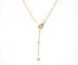 Collier DIOR - Collier Mimirose Or rose Rubis 58 Facettes