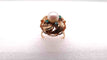 Bague 54 Bague Or perle fine et Emeraudes 58 Facettes 11898