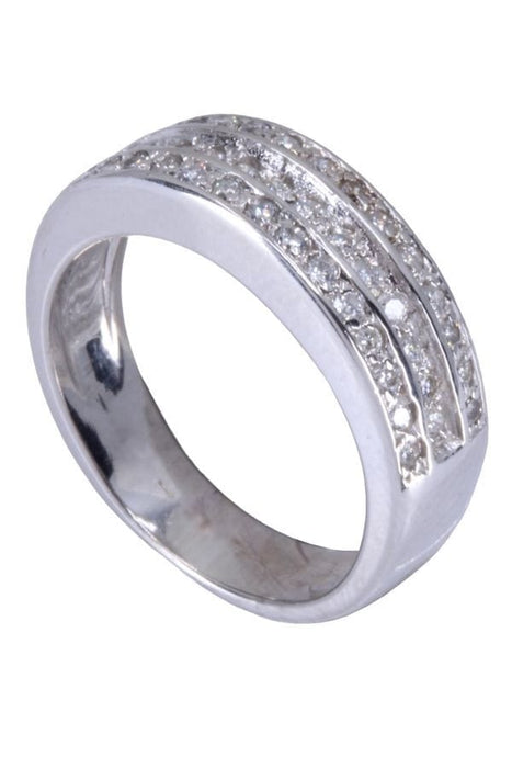 Bague 51 BAGUE PAVAGE DIAMANTS 58 Facettes 085551