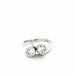 Bague 50 Bague Toi et Moi Or Blanc et Diamants 58 Facettes 1.0000227/5