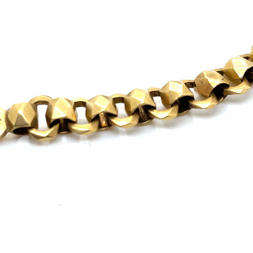 Montre Chaine de Montre Ancienne Or Jaune 58 Facettes