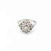 Bague 53 Bague en or blanc et diamant 58 Facettes 30485